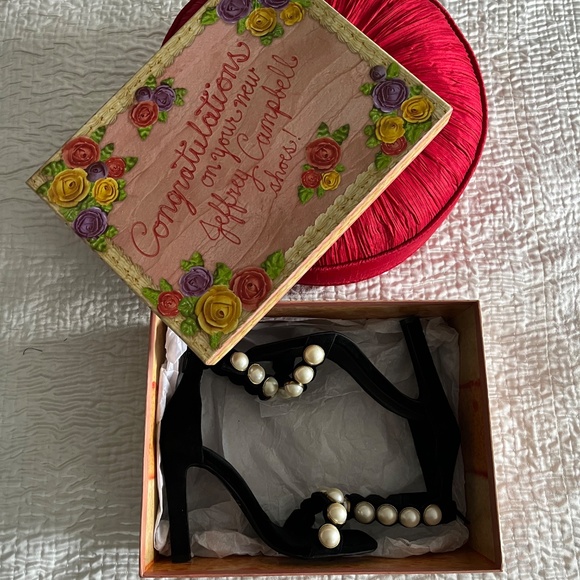 Jeffrey Campbell Pearl black suede heels - Picture 4 of 6